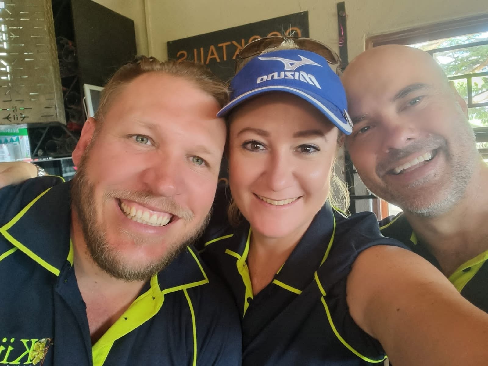 Kijat members sharing a clubhouse selfie