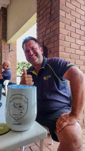 A member enjoying time at the club