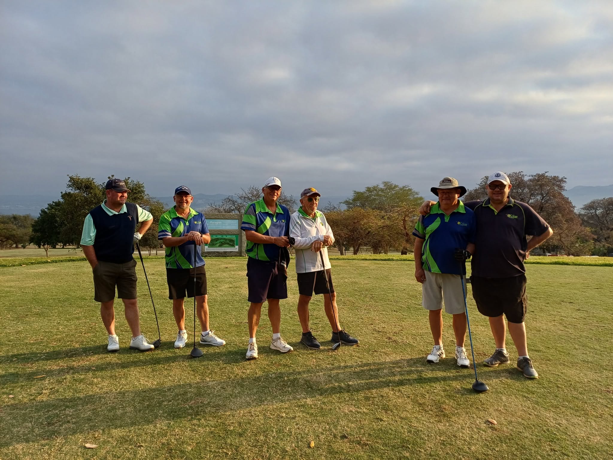 Kijat golfers enjoying a day on the course